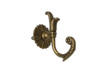 Art. 218 Brass hook with "rosetta" baroque